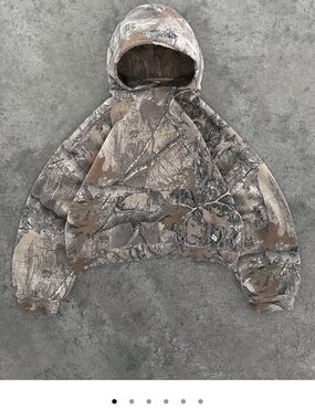Akimbo Camo Pullover Hoodie - Brown/Gray